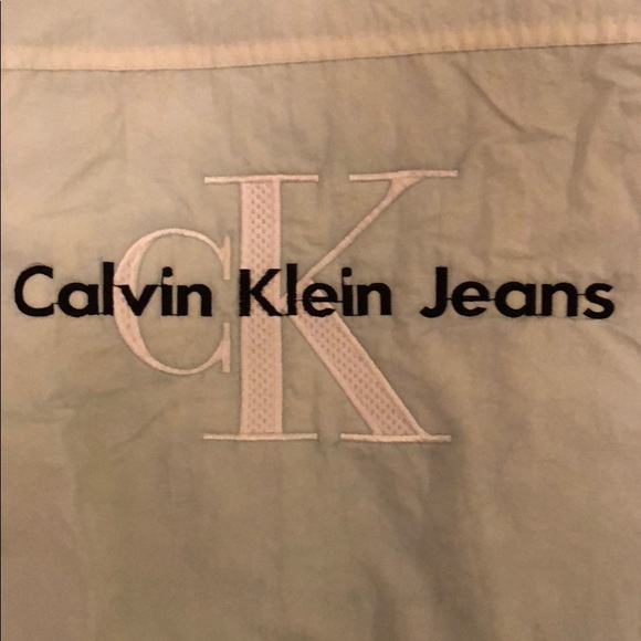 Vintage Blue  Lightly Lined Puffer Jacket Calvin - Picture 3 of 3